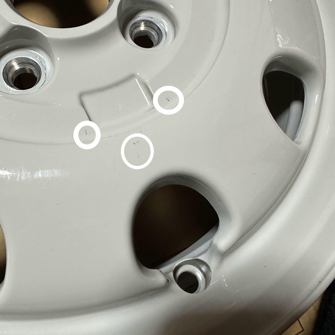 14インチ　現行ラパン　純正ホイール　ENKEI