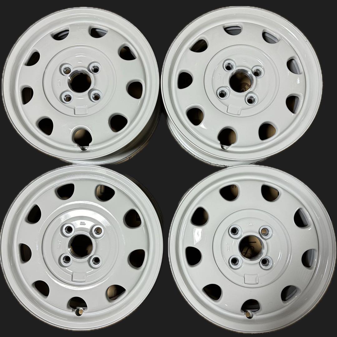 14インチ　現行ラパン　純正ホイール　ENKEI