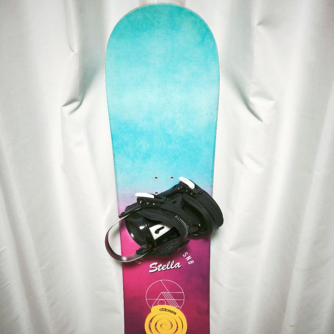 STELLA ステラ BOARDS スノーボード　ビンディング　付き