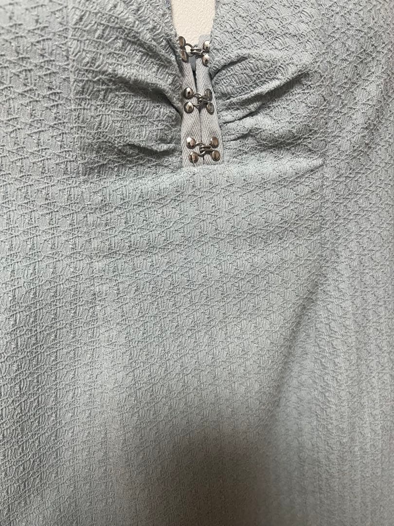 ROBE　de FLEURS 長袖バックオープンタイトミニキャバドレス