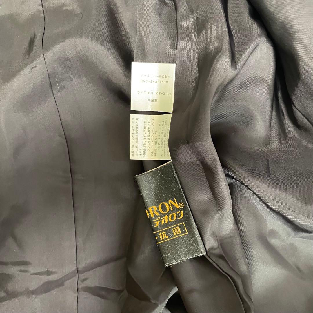 【カシミヤ100%×新品未使用】マキシ丈比翼ロングチェスターコート ファー 黒M