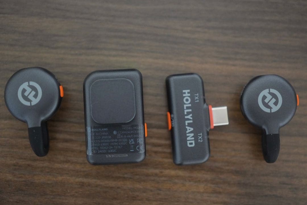 HOLLYLAND LARK M2Sワイヤレスイヤフォン