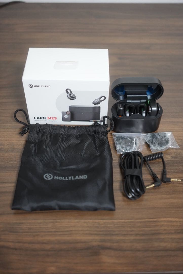 HOLLYLAND LARK M2Sワイヤレスイヤフォン