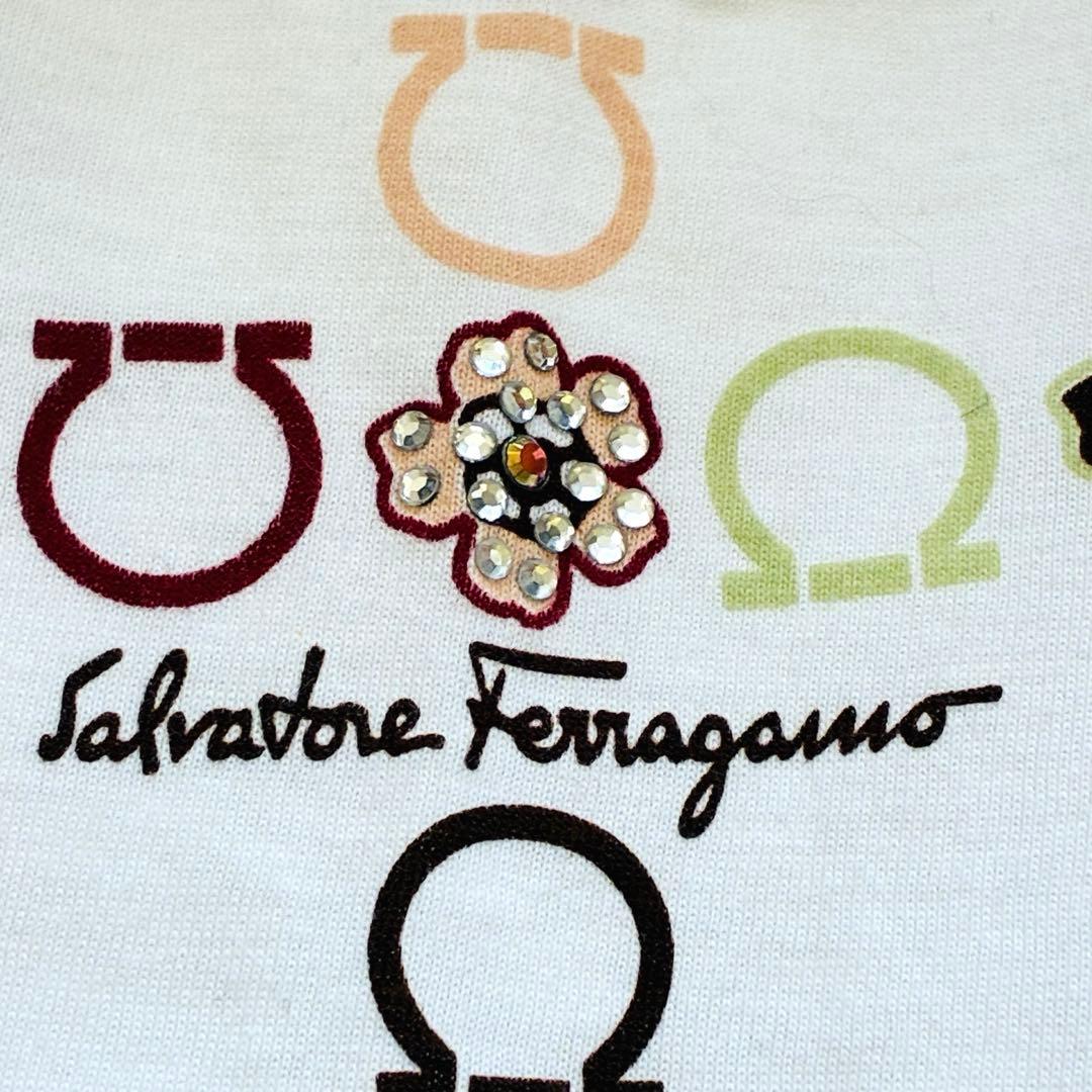 Salvatore Feragamo フェラガモ　Tシャツ ホワイト　L