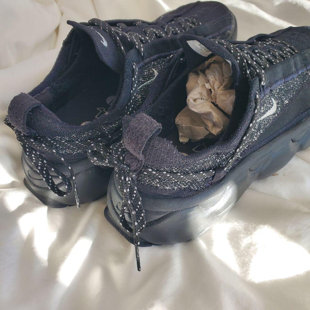 NIKE ブラック 箱あり フライニット ブルーム25.0cm 1回のみ使用