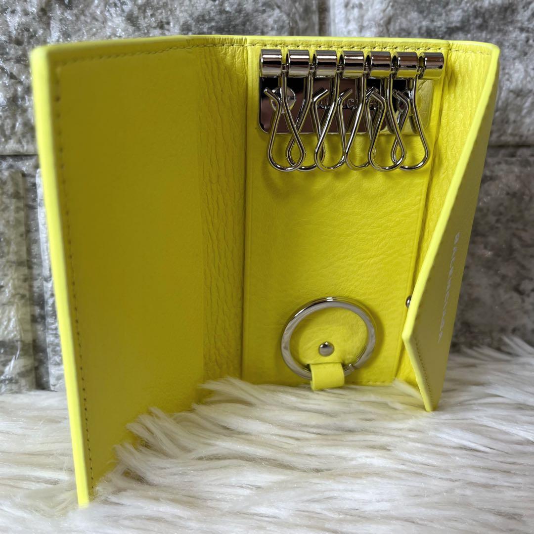 【新品未使用】バレンシアガ　ペーパー　6連　キーケース