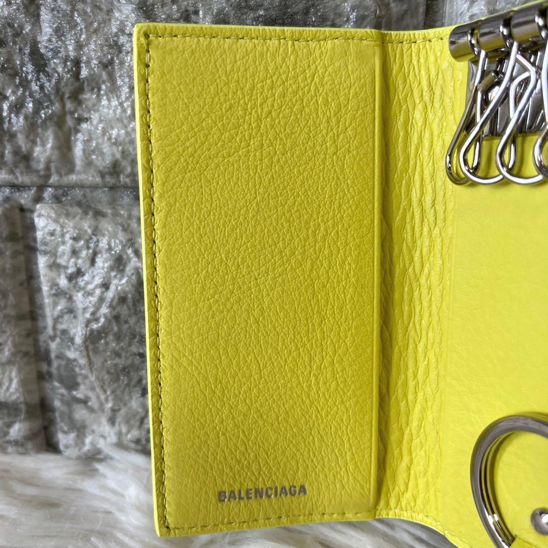 【新品未使用】バレンシアガ　ペーパー　6連　キーケース