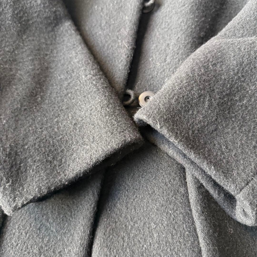 オオカミとフクロウ オオカミとシロクマのヴィーカ ノーカラー ブラック 美品