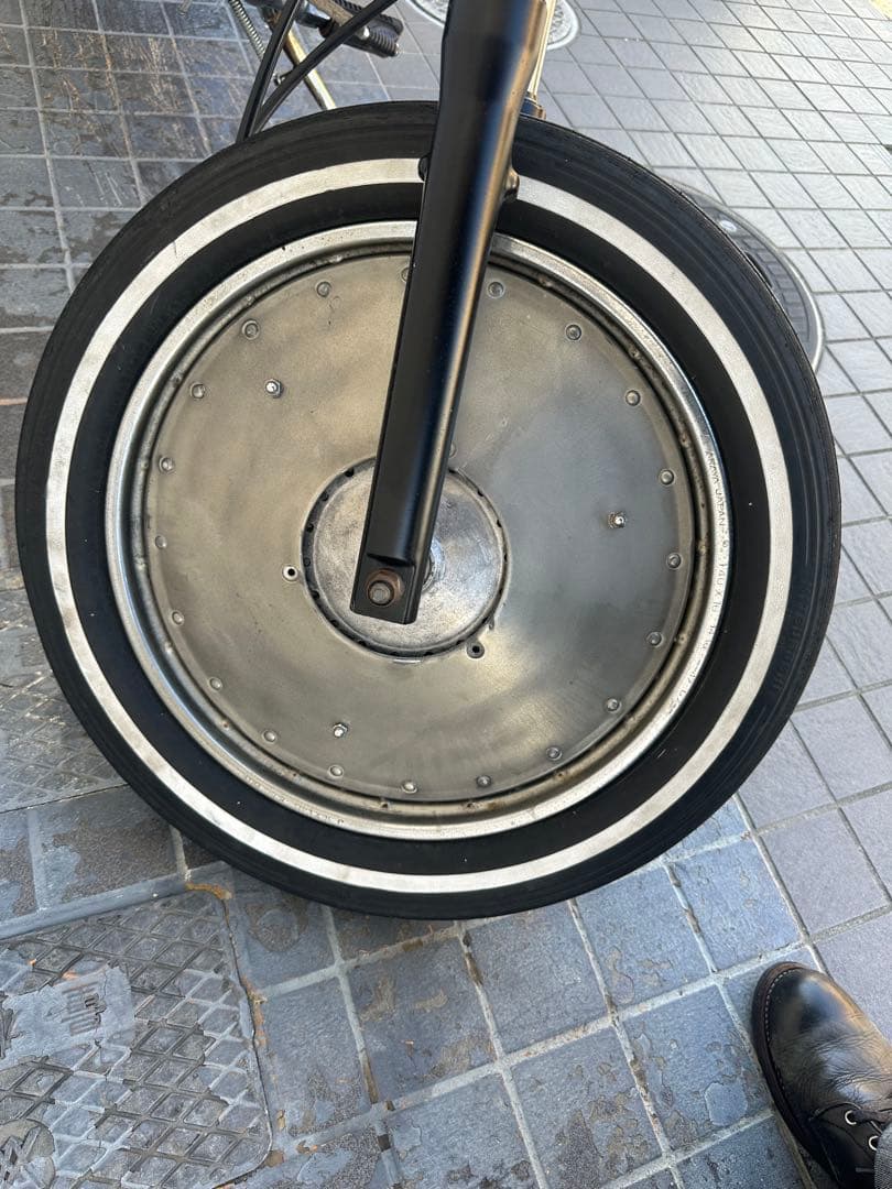 S*o様 チョッパー　フロントリムカバー　ホイールキャップ　16インチ　希少