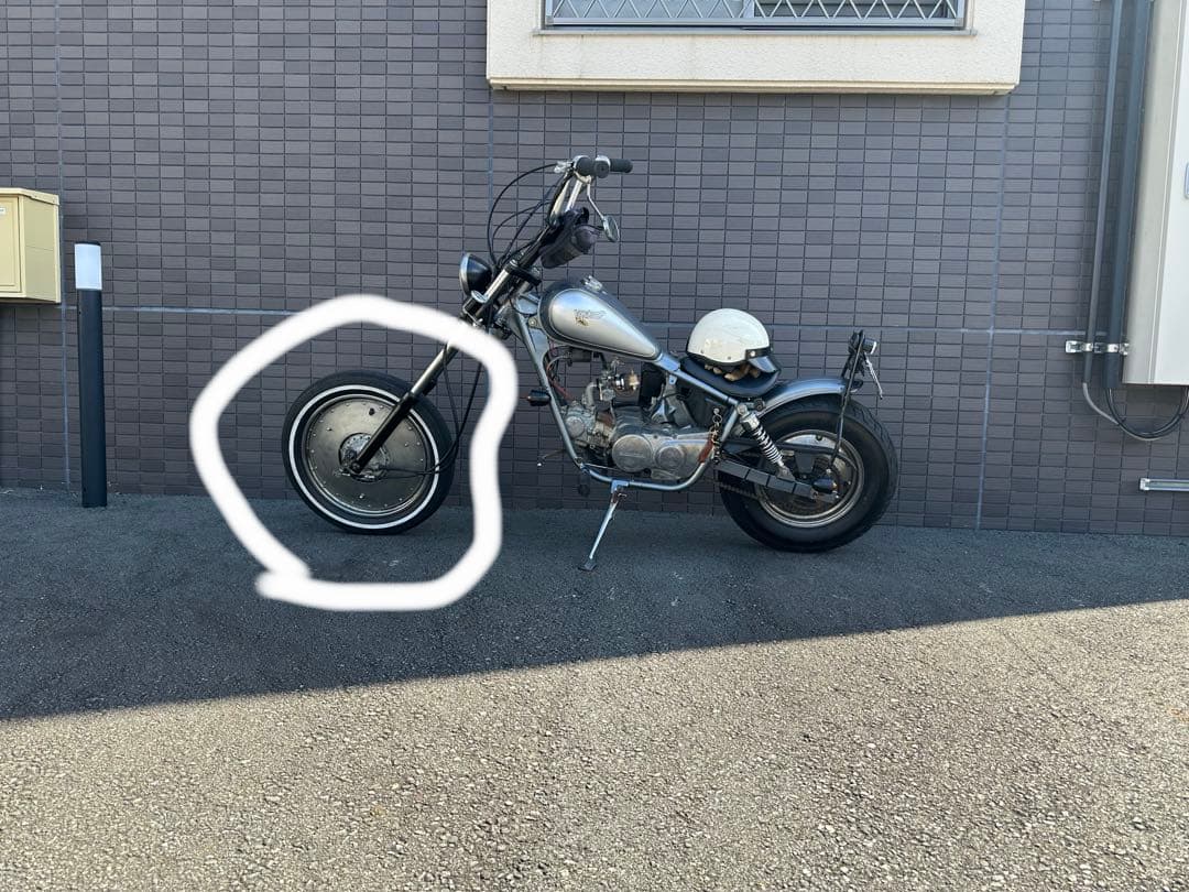 S*o様 チョッパー　フロントリムカバー　ホイールキャップ　16インチ　希少