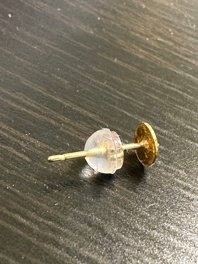 24K星ピアス　ポスト18K ビンゴブラザーズ