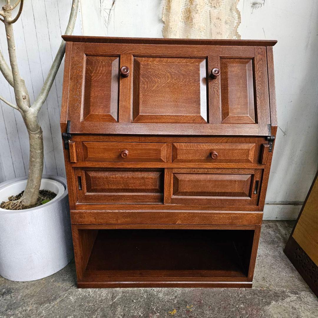 木製 ライティングビューロー 吉田璋也 鳥取民藝 辰巳木工