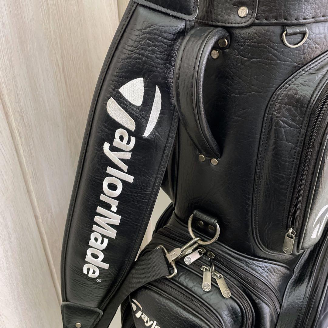 希少　美品　テーラーメイド キャディバッグ クラシック　本革調