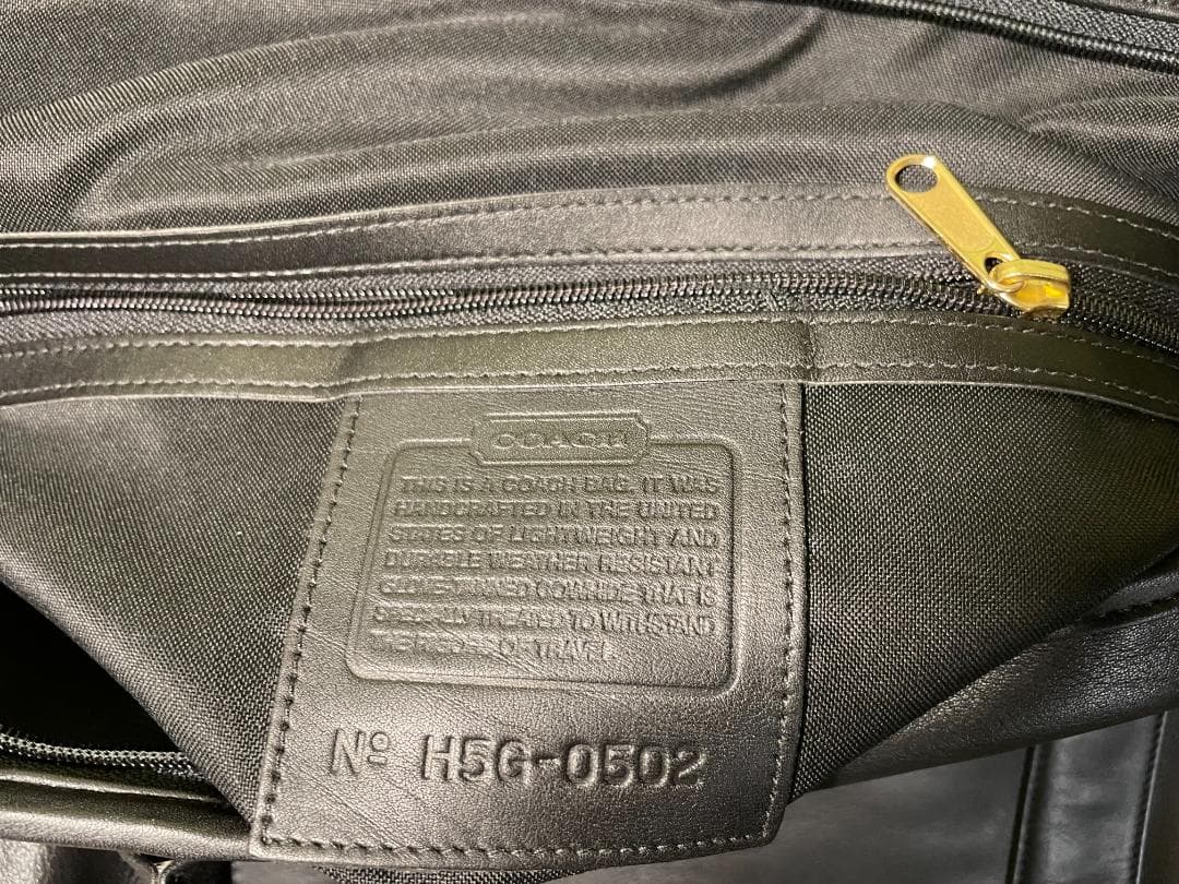 【royroy】COACH オールドコーチ 2way ボストンバッグ 本革