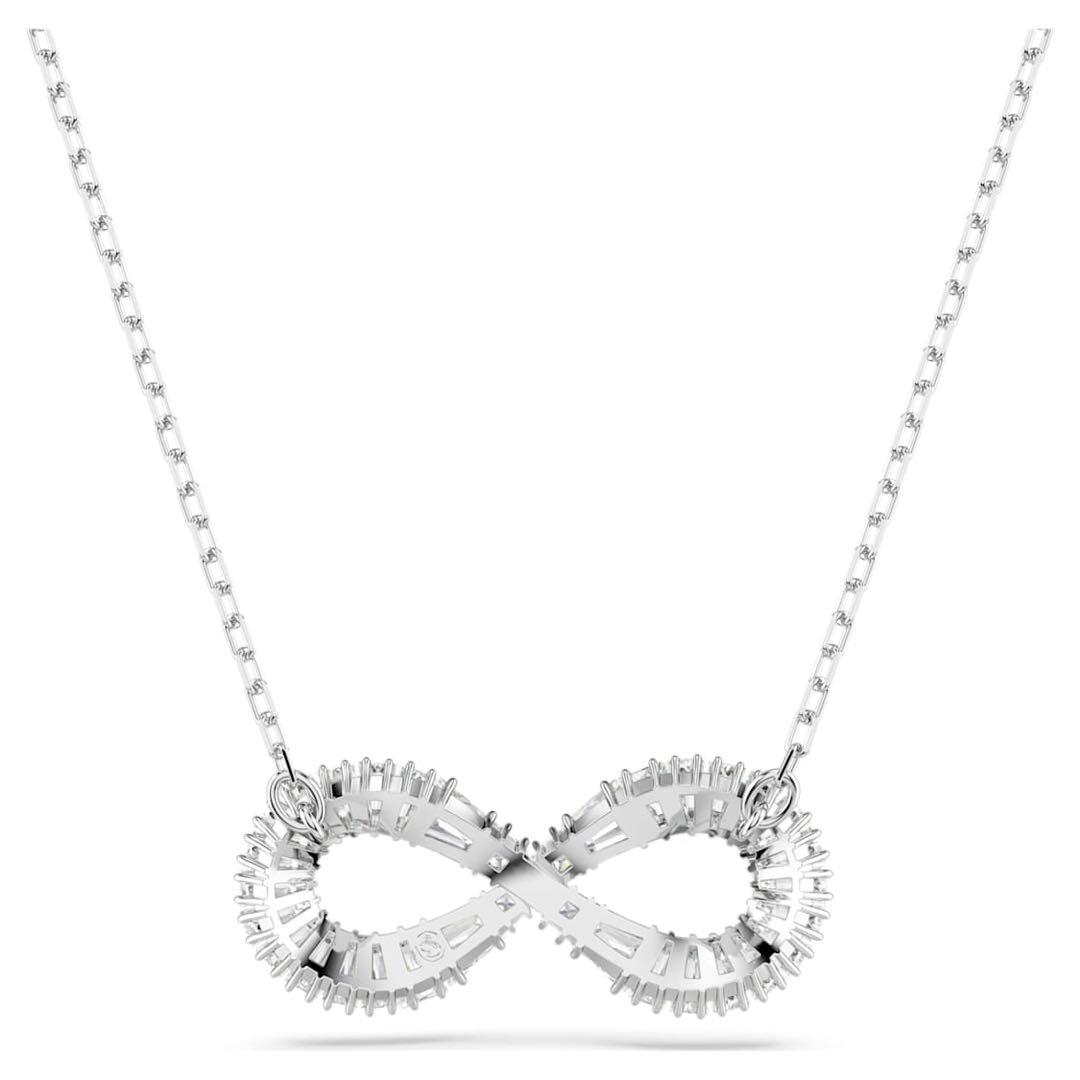 スワロフスキー Hyperbola ペンダント インフィニティ, ホワイト