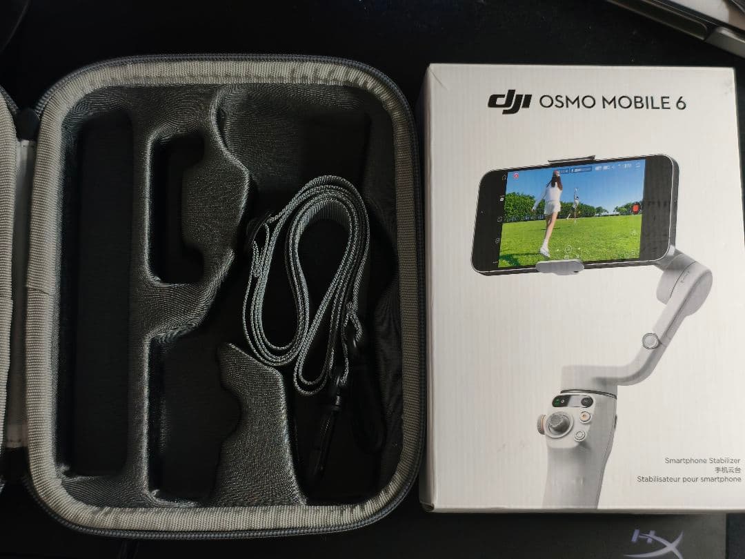 DJI Osmo Mobile 6 プラチナグレー 専用ケース付き