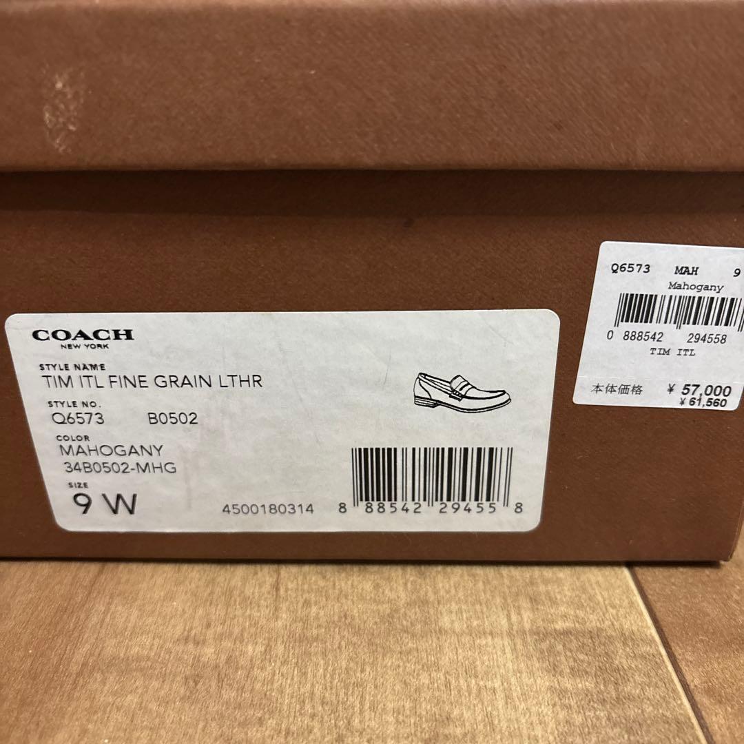 coach コーチ　ローファー　27.5cm　本革　ローファー