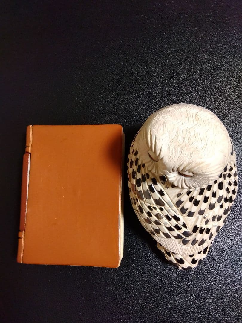 アーテサニアリンコナダ　白フクロウ　置物　ウルグアイ　陶器