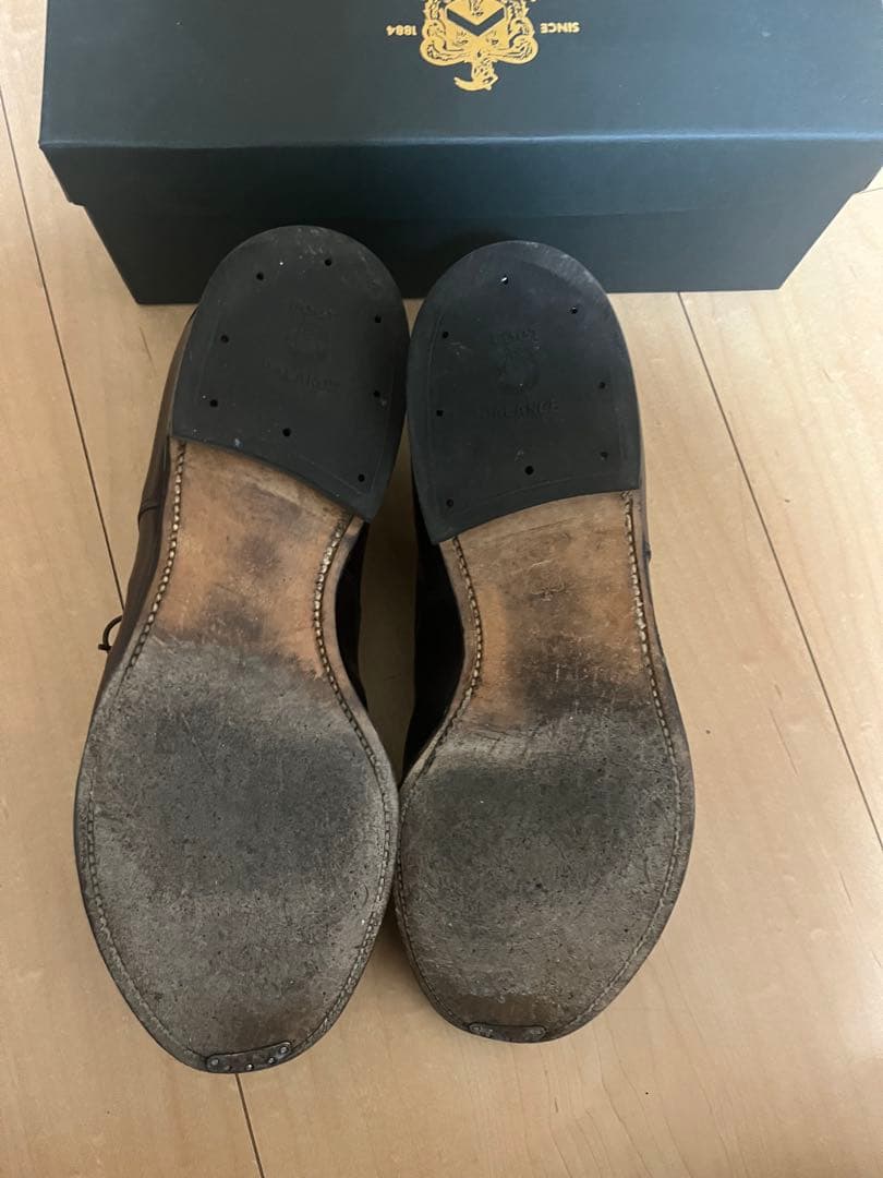 y*n様 Alden 56201 バーガンディー9D コードバン