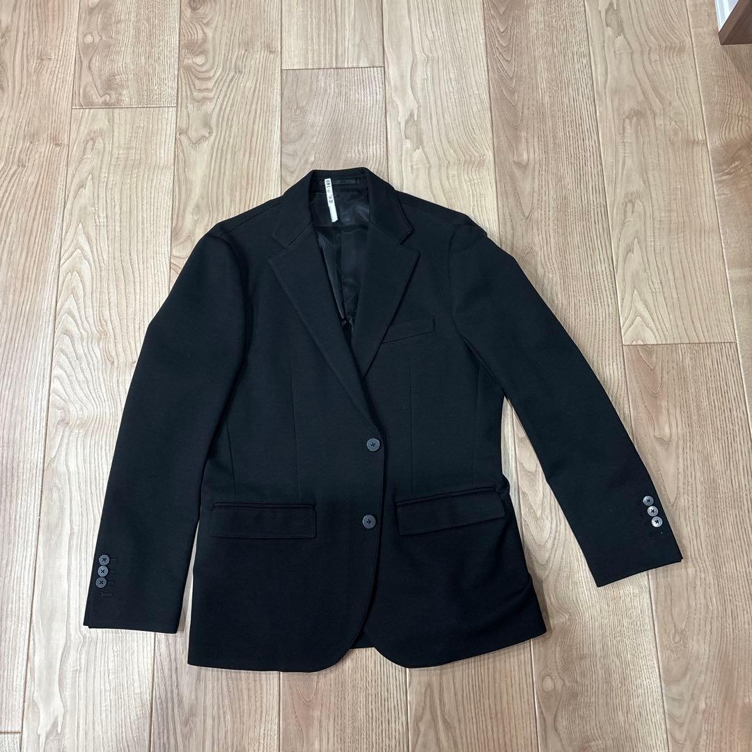 ダブルフェイス ジャージ ジャケット 48 クリーニング済み