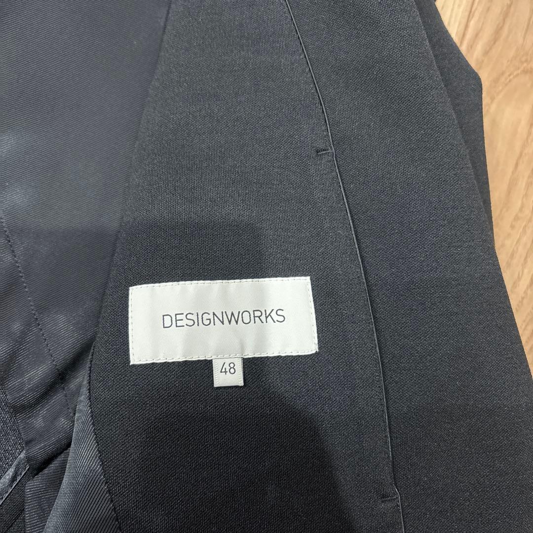 ダブルフェイス ジャージ ジャケット 48 クリーニング済み