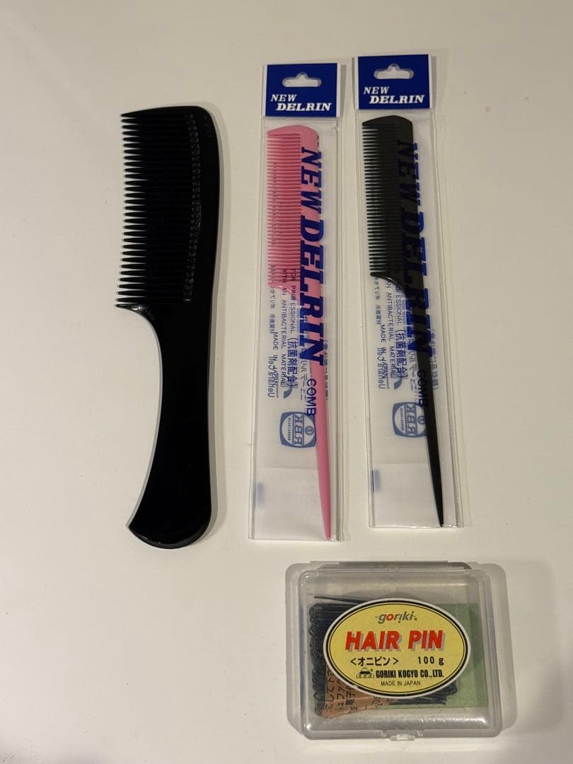 美容師国家試験用ワインディングセット カットウィッグ未使用