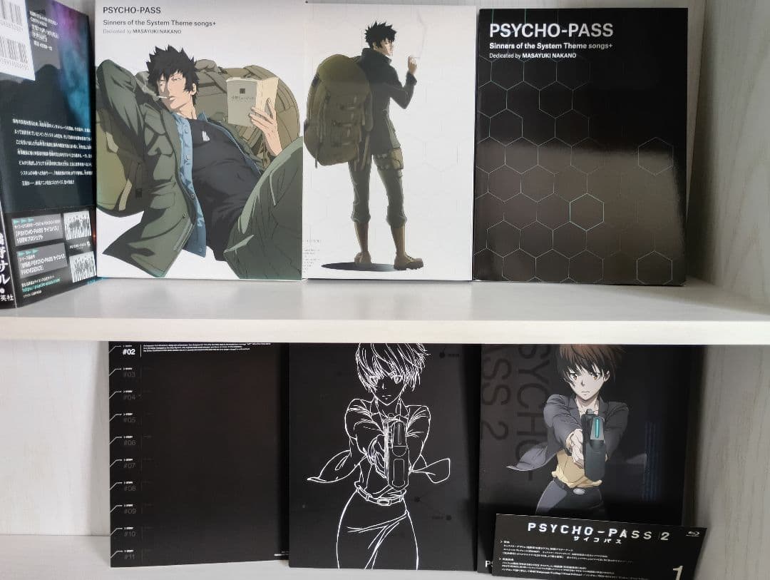 監視官常守朱 1-6　全巻34冊初版+DVD5点セット