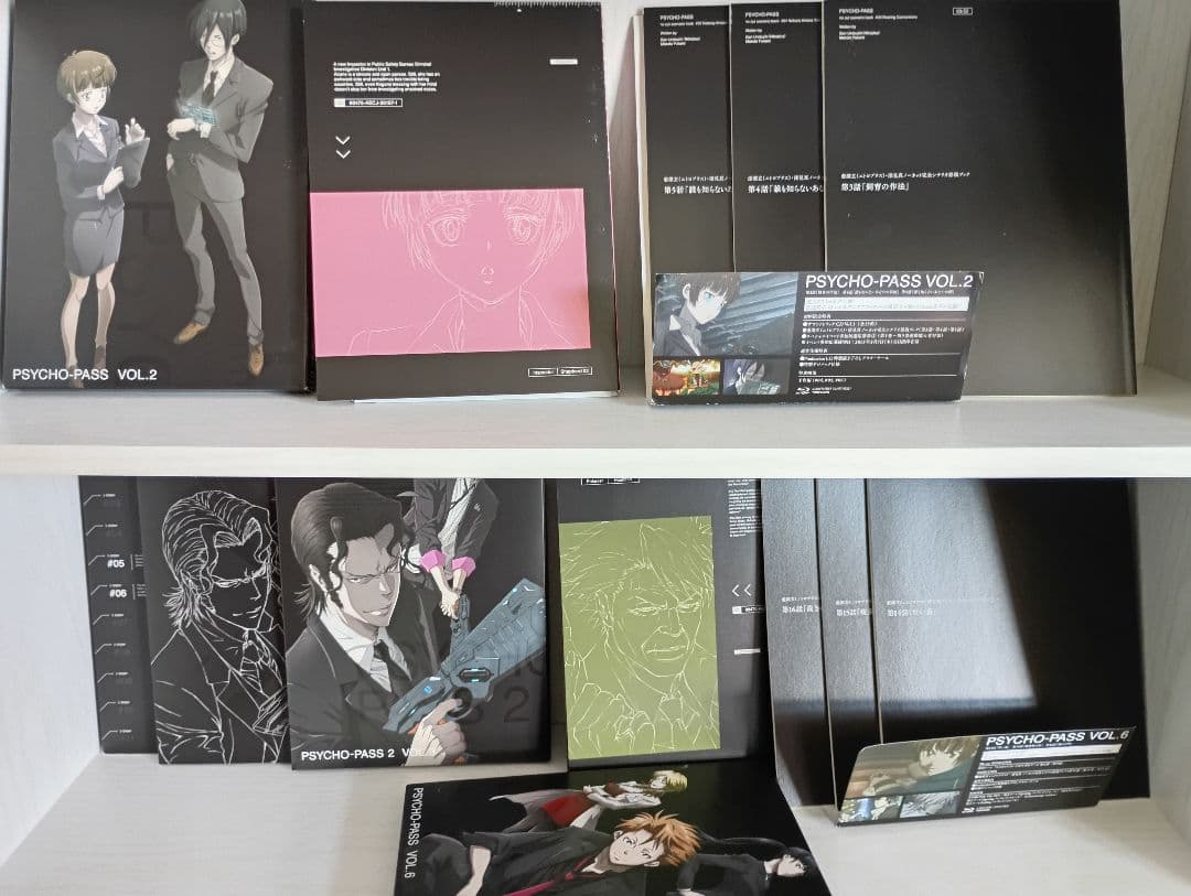 監視官常守朱 1-6　全巻34冊初版+DVD5点セット