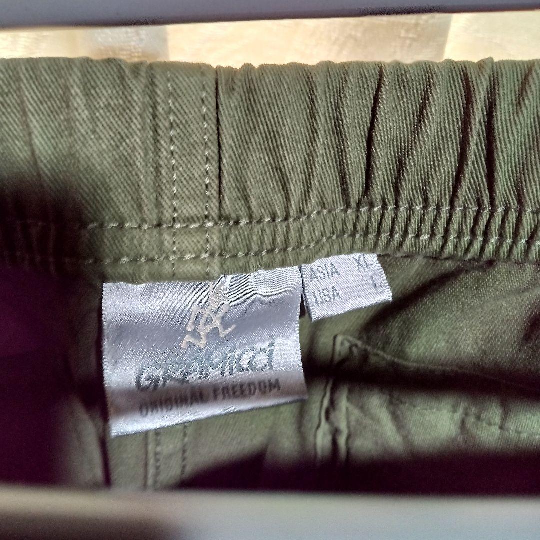 新品未使用　Gramicci カーゴパンツ XL オリーブグリーン