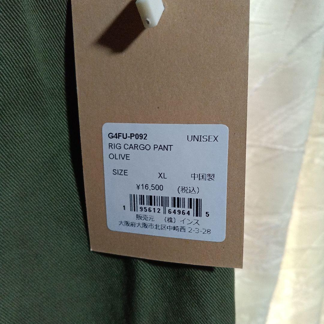 新品未使用　Gramicci カーゴパンツ XL オリーブグリーン