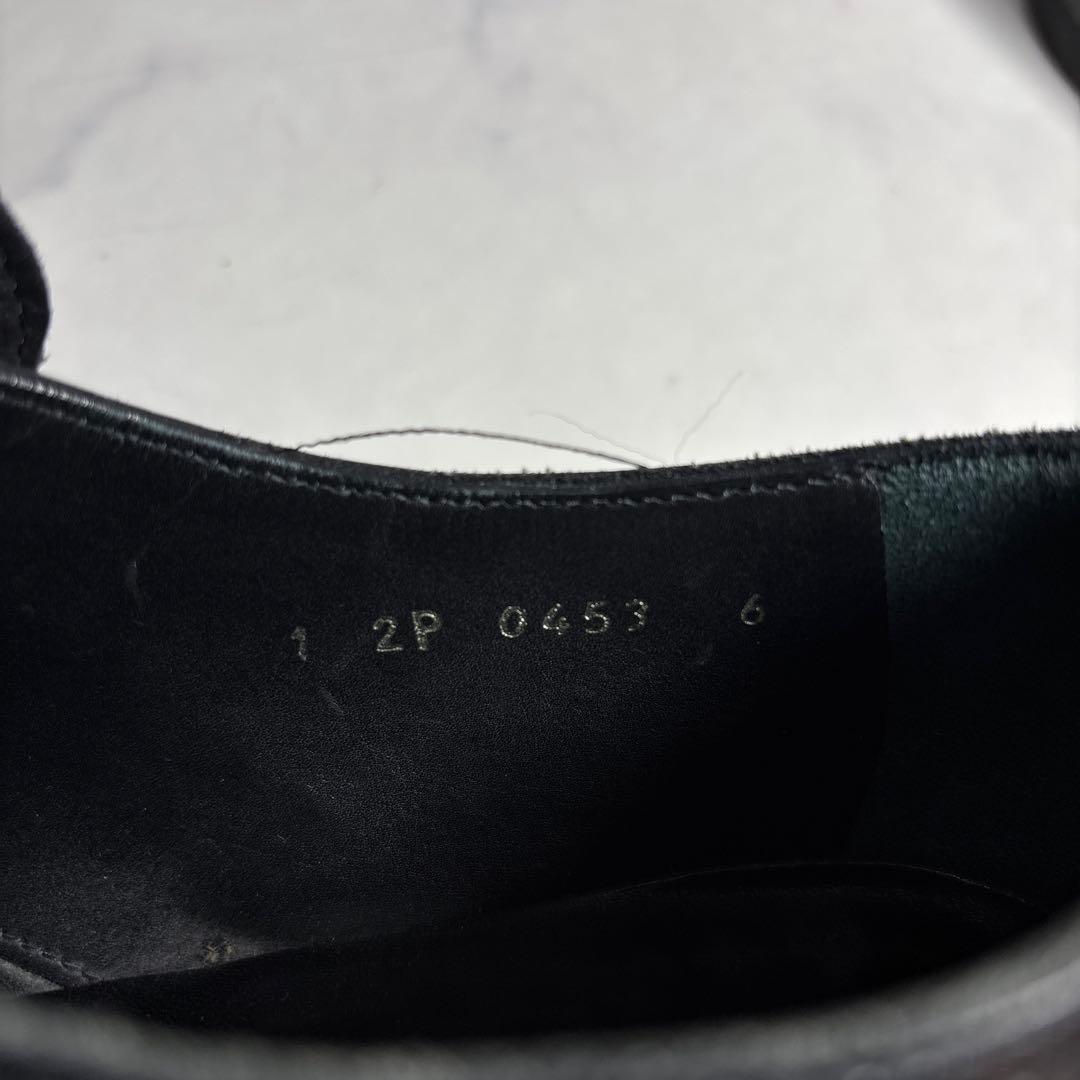 靴 PRADA belted leather shoes archive