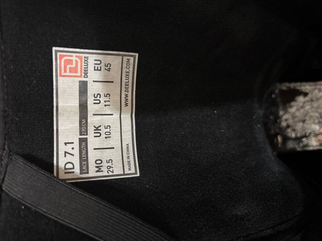 DEELUXE ID スノーボードブーツ　29.5