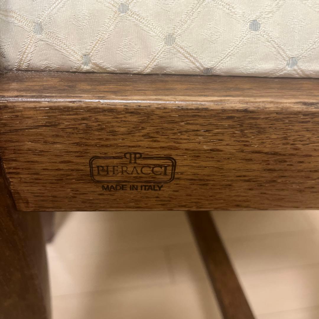 ダイニングチェア　イタリア製　イタリア　アンティーク　木製　ヴィンテージ