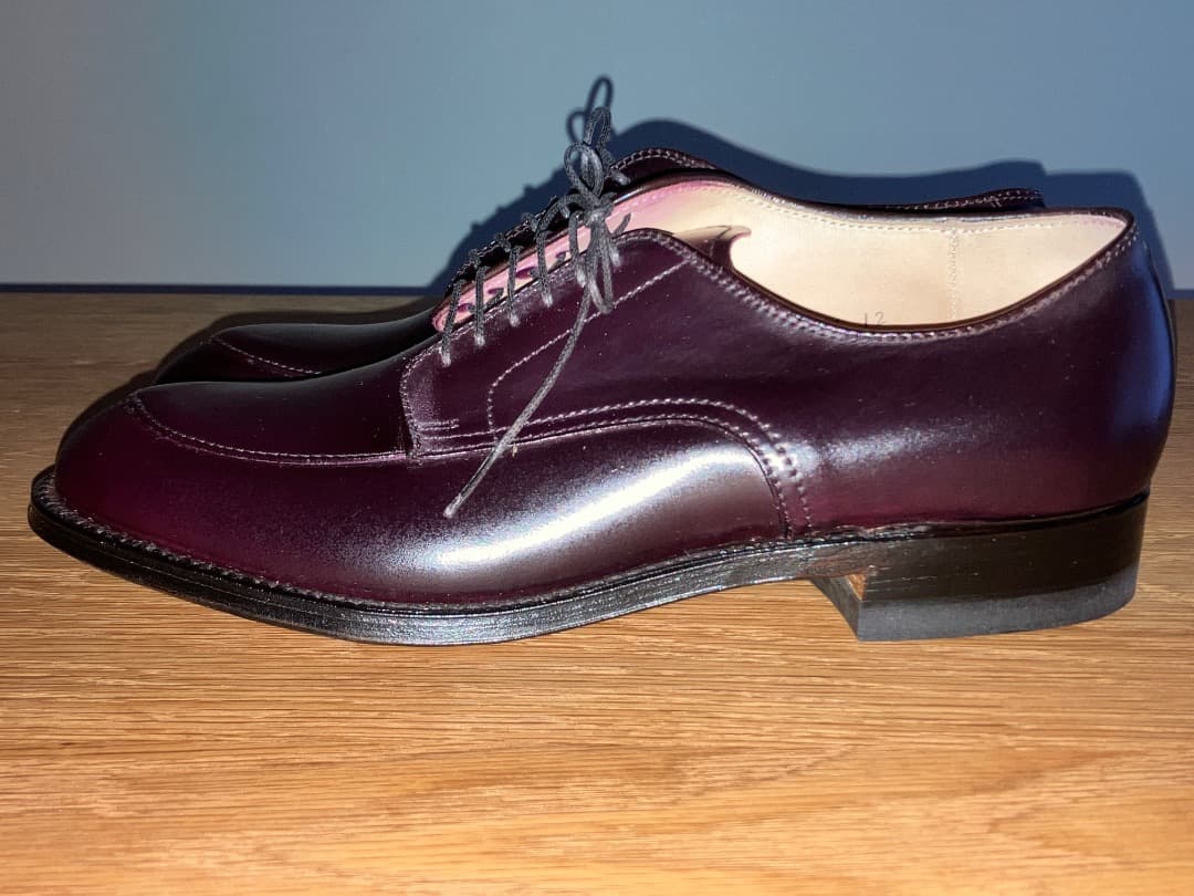 未使用 ALDEN 54321 US9.5D オールデン Vチップ コードバン