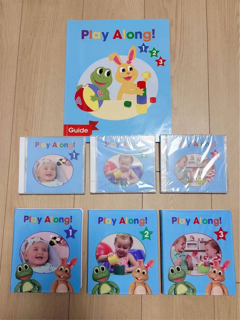 美品DWE プレイアロング　Play Along! 1, 2, 3 CD DVD