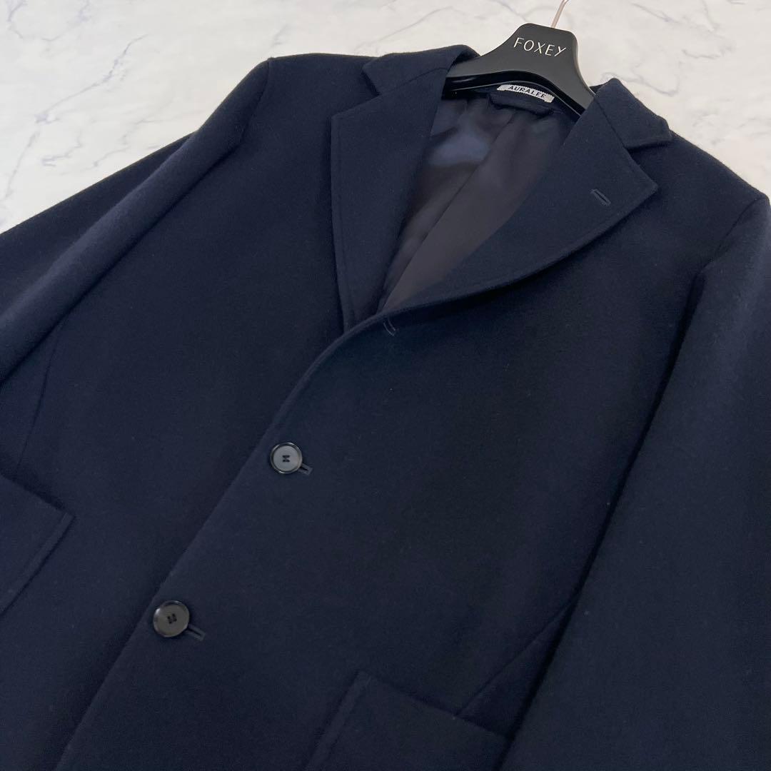 AURALEE WOOL CASHMERE FLANNEL SETUP サイズ3
