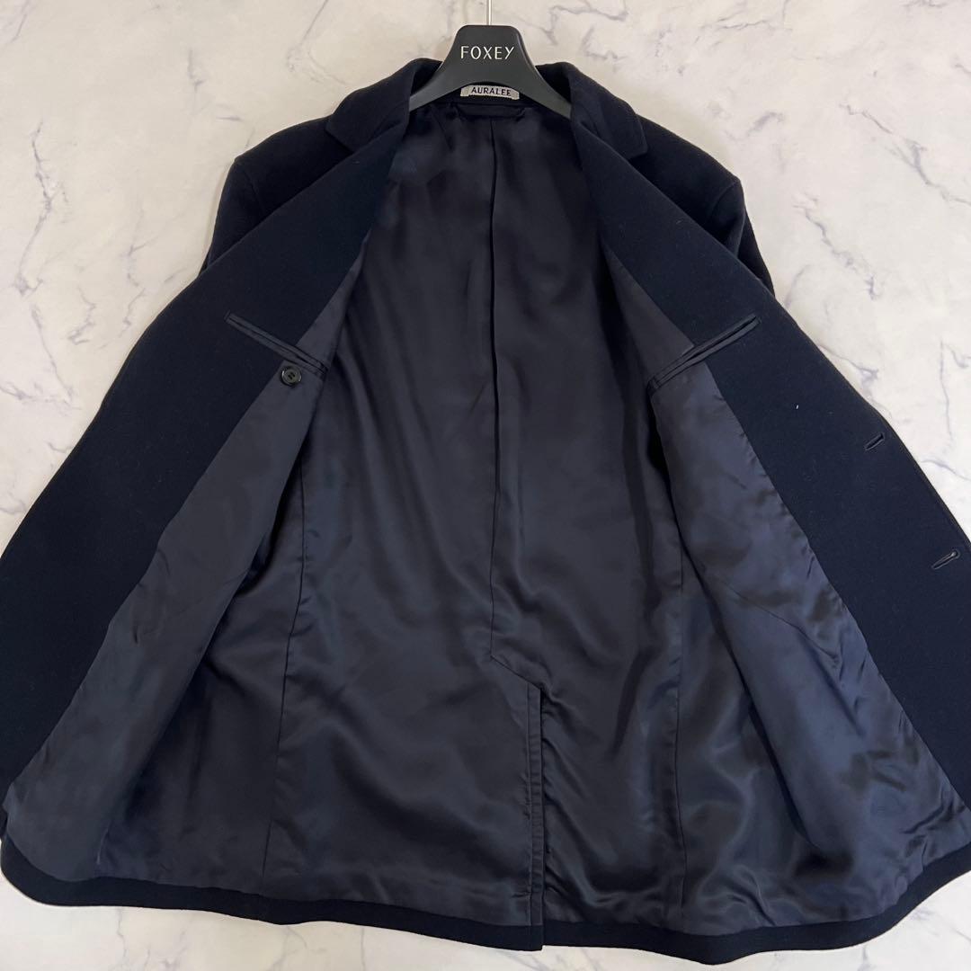 AURALEE WOOL CASHMERE FLANNEL SETUP サイズ3