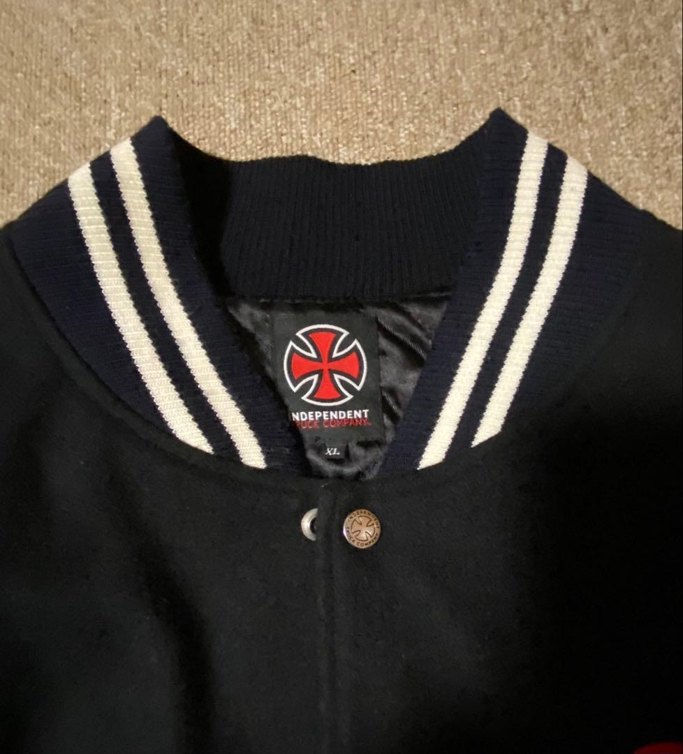 INDEPENDENT スタジャン ブラック