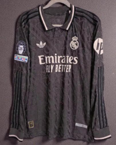 24/25 レアル・マドリード アウェイ 長袖 ユニフォーム 8番 バルベルデ