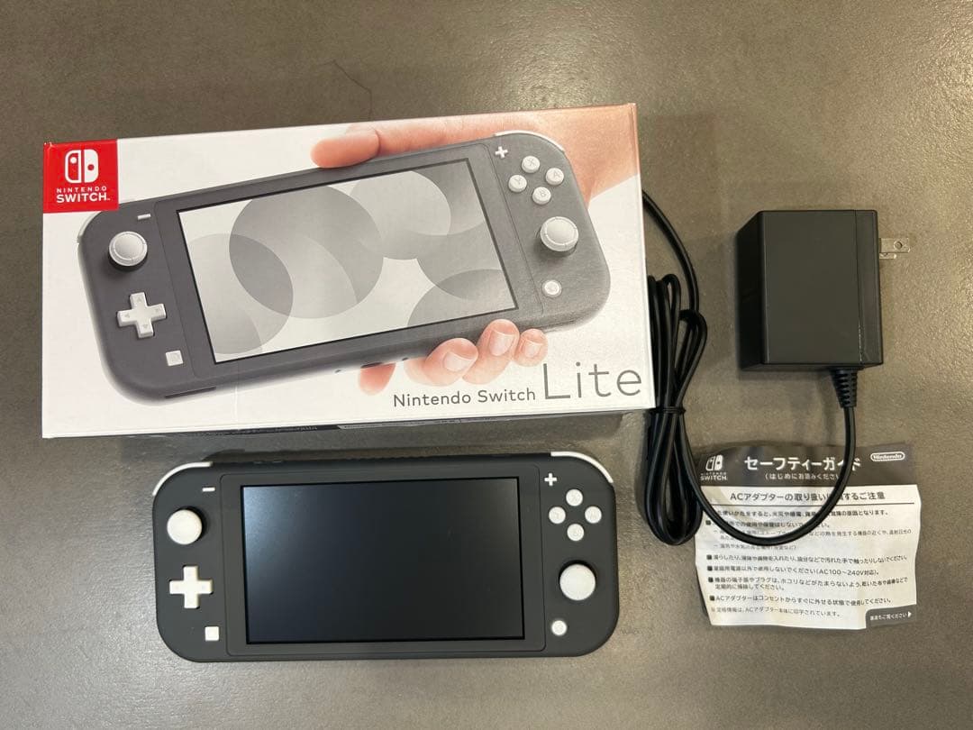 Nintendo Switch Lite グレー 本体　スイッチライト