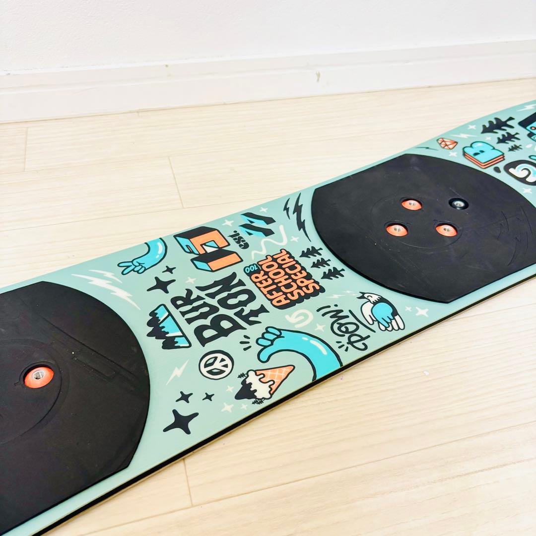 美品　Burton スノーボード アフタースクール100 ビンディング付き
