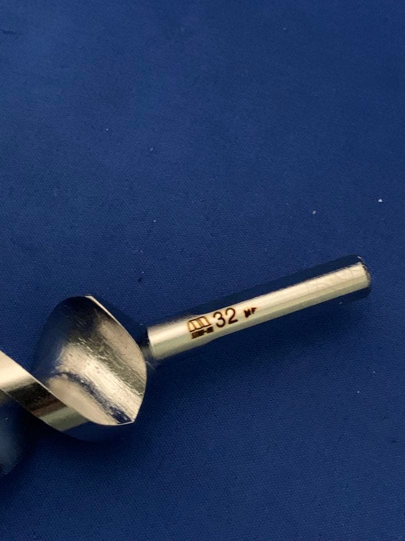 ポールセッティングドリル刃 32x500mm 超硬チップ付 軸径10mm (2)