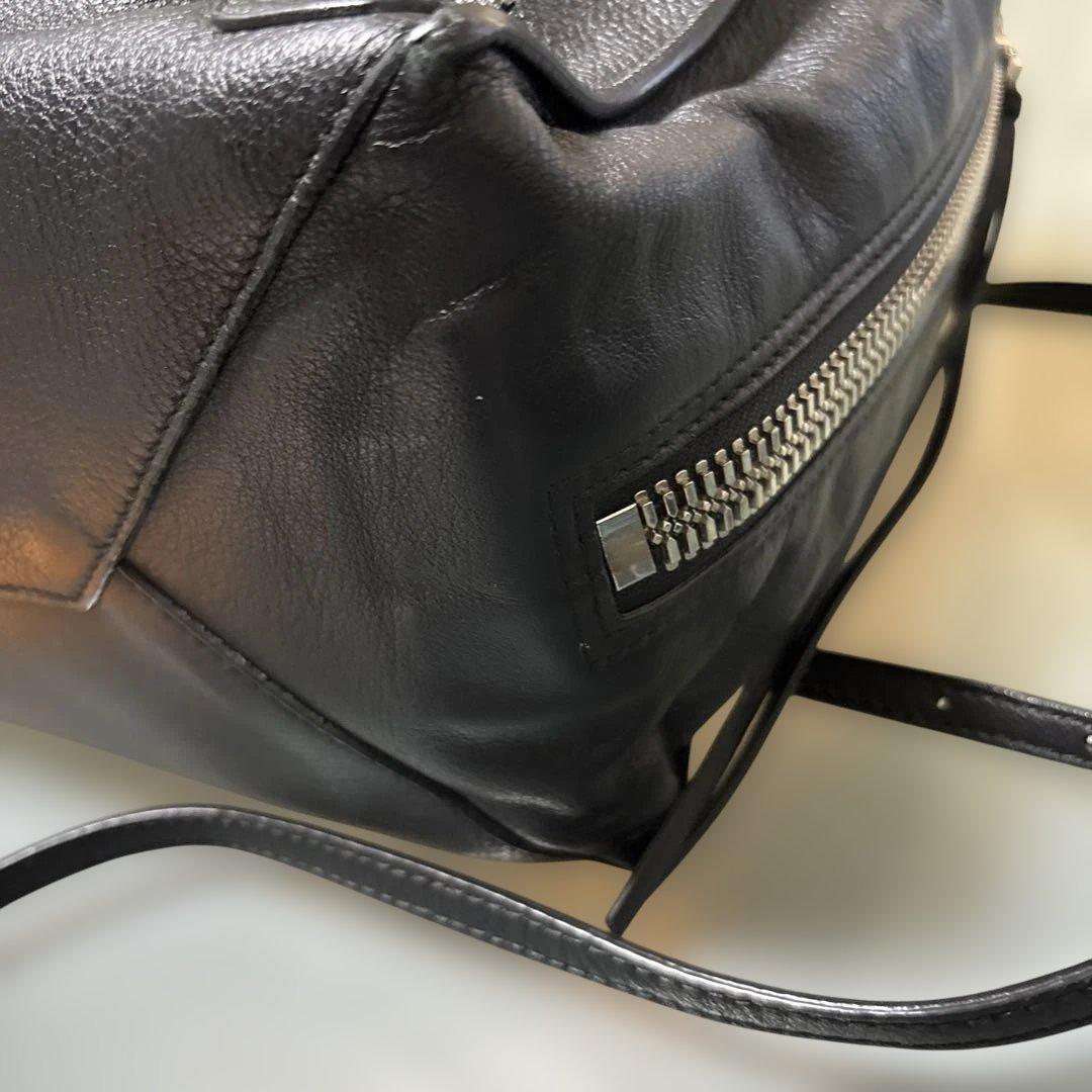 バレンシアガ　ペーパーバッグ　ブラック　ミディアム