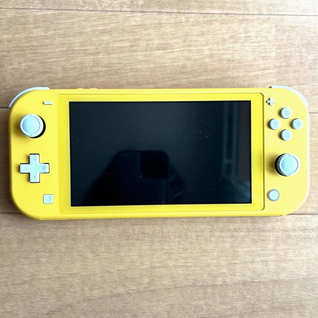 任天堂Switch Lite イエロー本体 充電器 保証書付