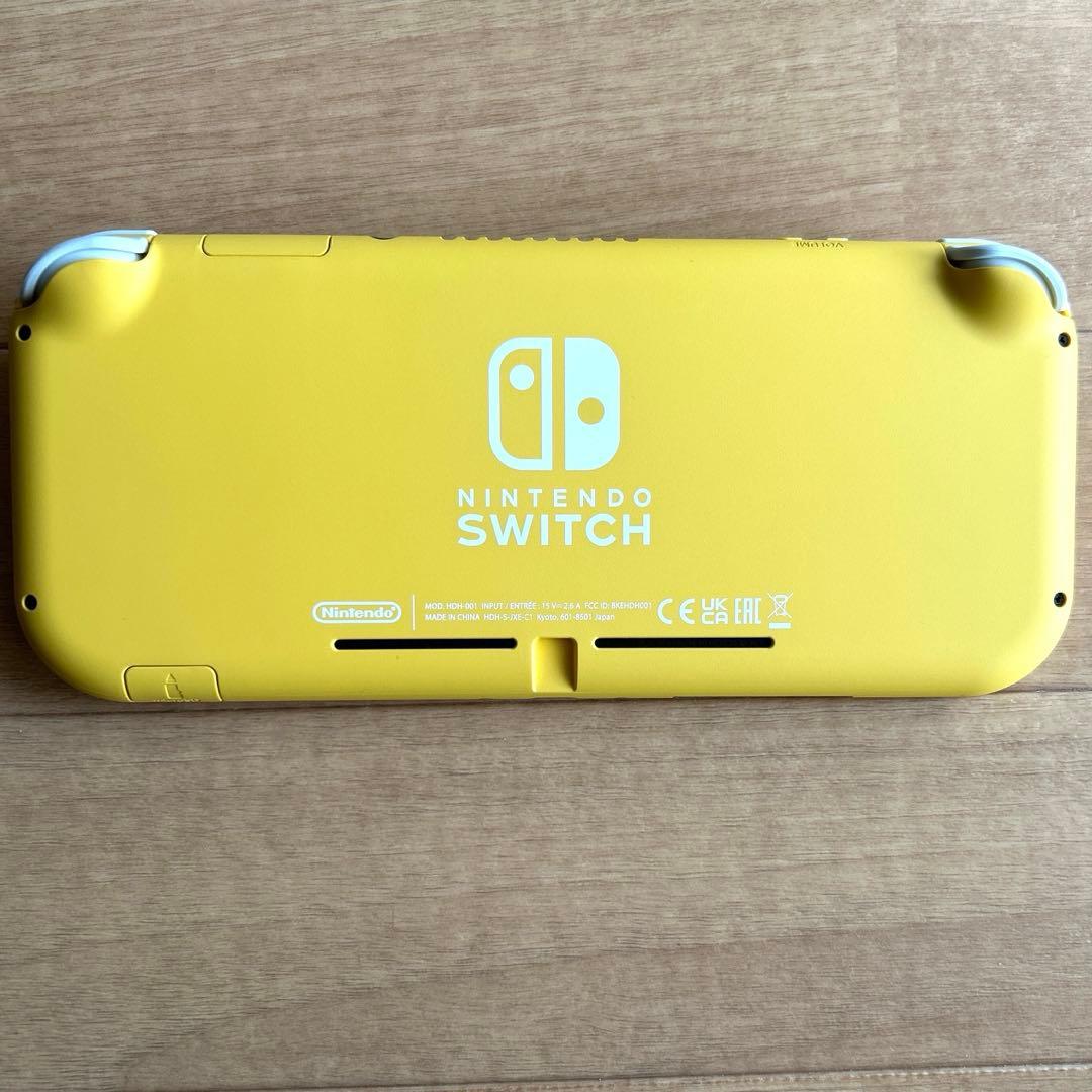 任天堂Switch Lite イエロー本体 充電器 保証書付