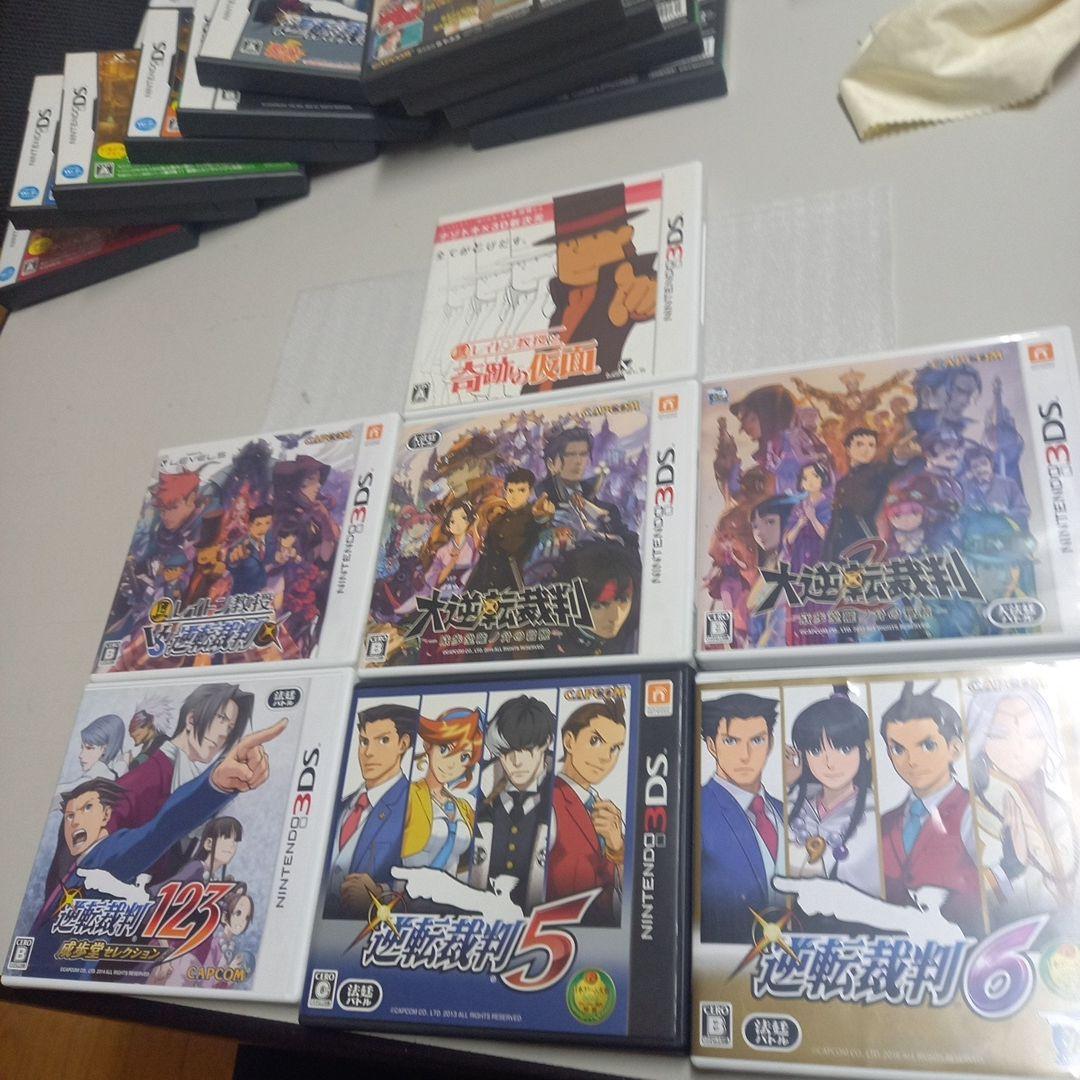 3DS,DS 逆転シリーズ、レイトンシリーズ　17本セットまとめ売り