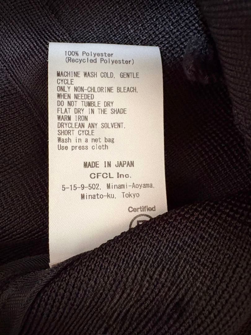 cfcl 23ss high twist milan hoodie サイズ1