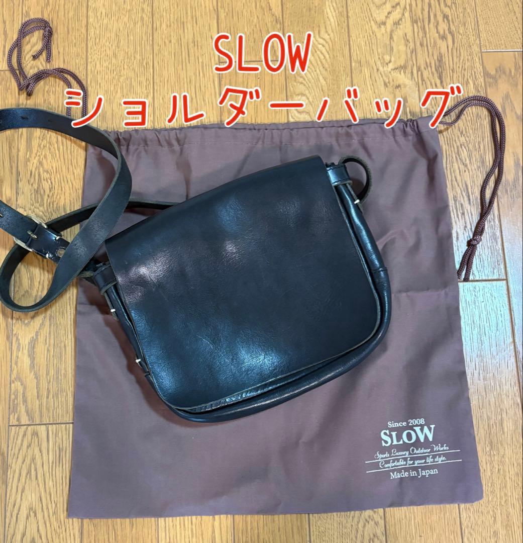 値下げしました SLOW スロウ ショルダーバッグ ブラック