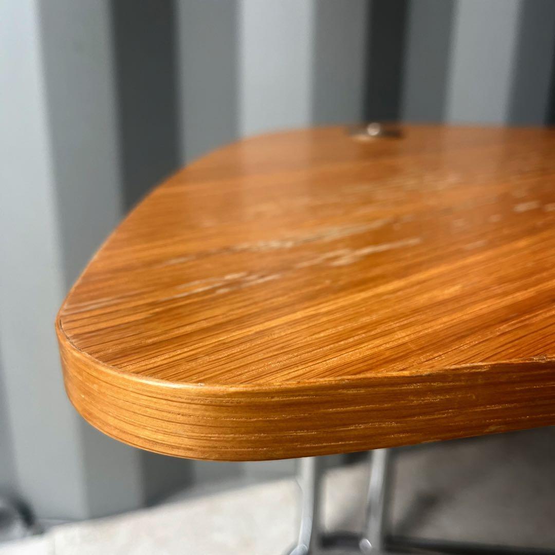 取付無料！アクタス テクタ K22 オーク材北欧モダン風昇降式サイドテーブル✨