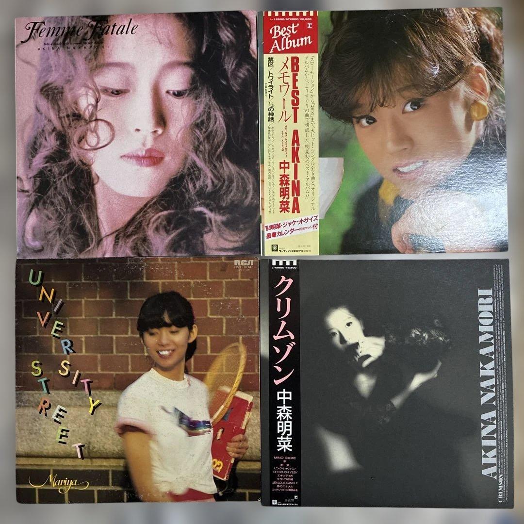 中森明菜／FEMME FATALE・メモアール・クリムゾン、竹内まりや／ユニバー